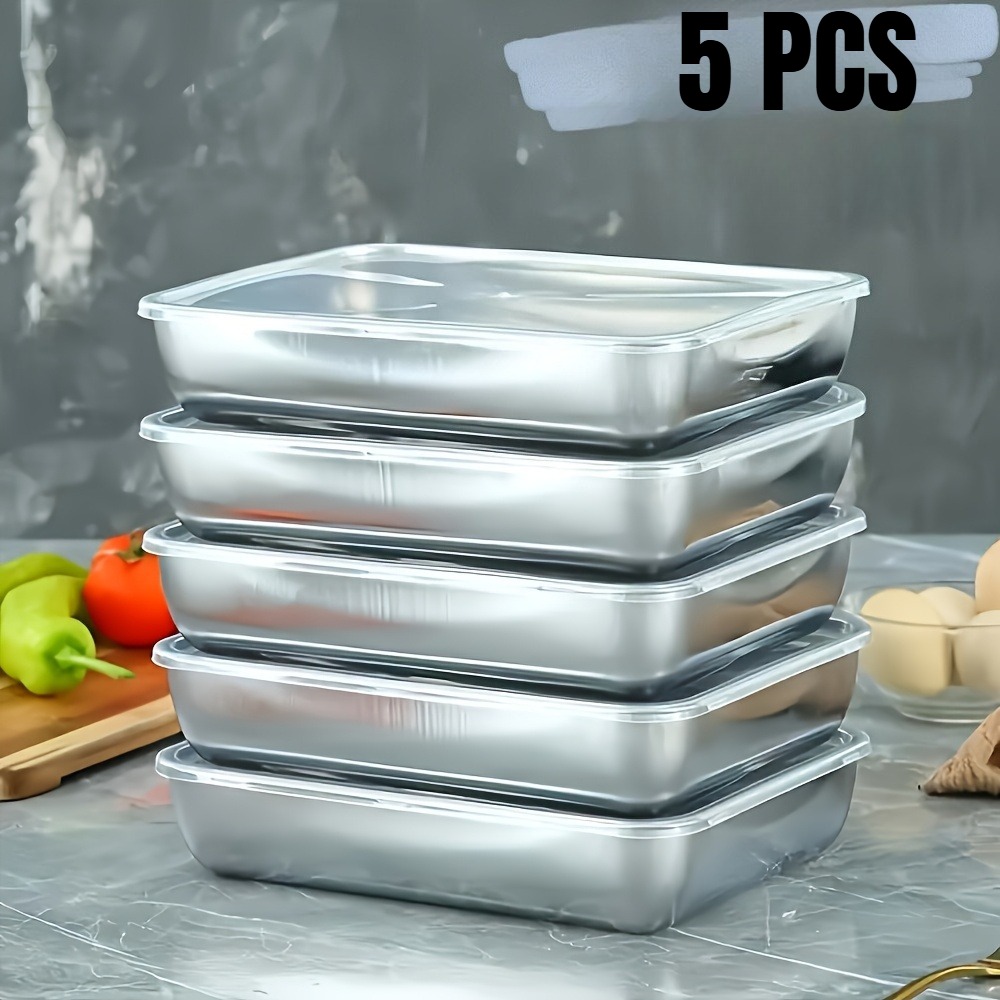Meal Prep Containers Xl - Contenedores de almacenamiento de alimentos de