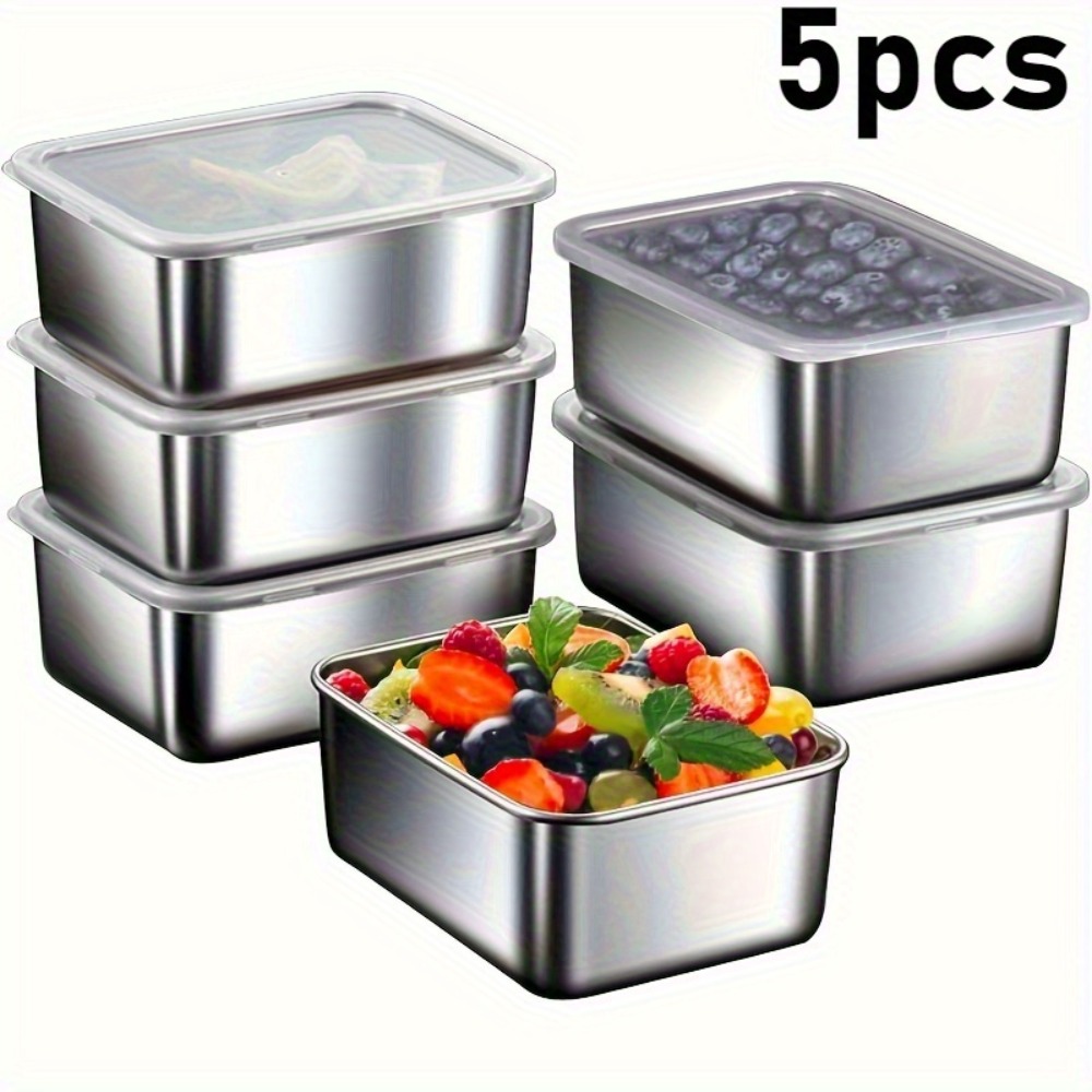 Meal Prep Containers Xl - Juego de contenedores de almacenamiento de