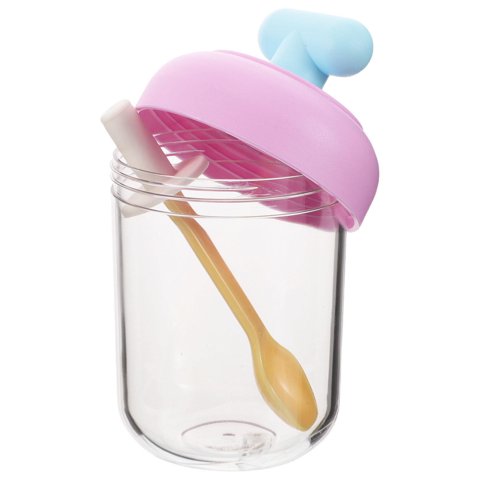 Meal Prep Jars With Lids - Tazón Portátil de Doble Capa para