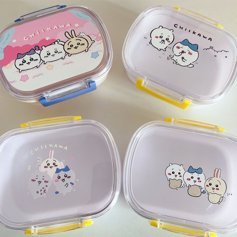 Meal Prep No Microwave - Lonchera Portátil Chiikawa, Apta para Microondas,