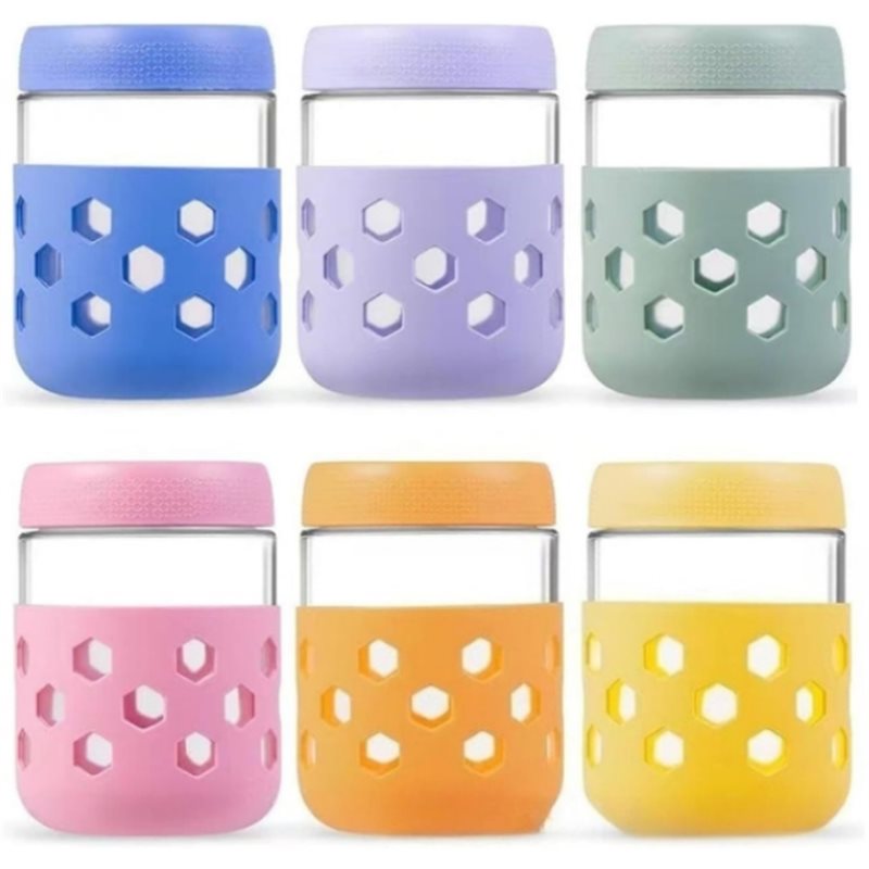 Meal Prep Jars With Lids - AB66-1Set Frascos para Avena Nocturna (con