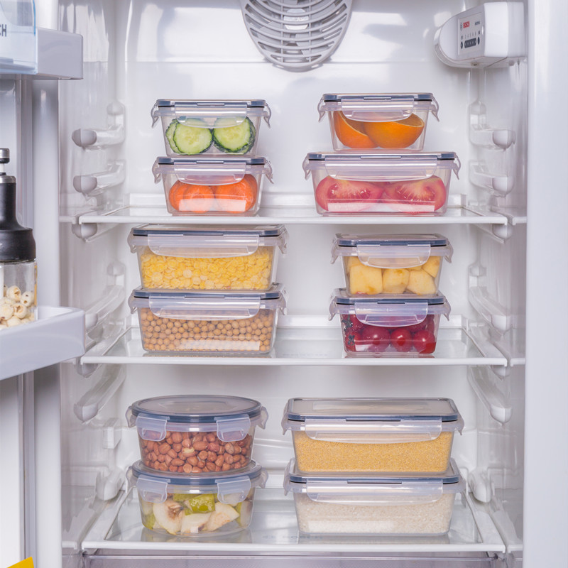 Meal Prep Containers Xl - Recipientes para alimentos con tapas herméticas,