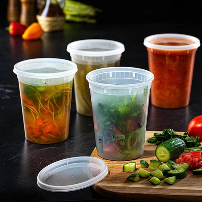 Meal Prep Containers - Contenedores de almacenamiento de alimentos con