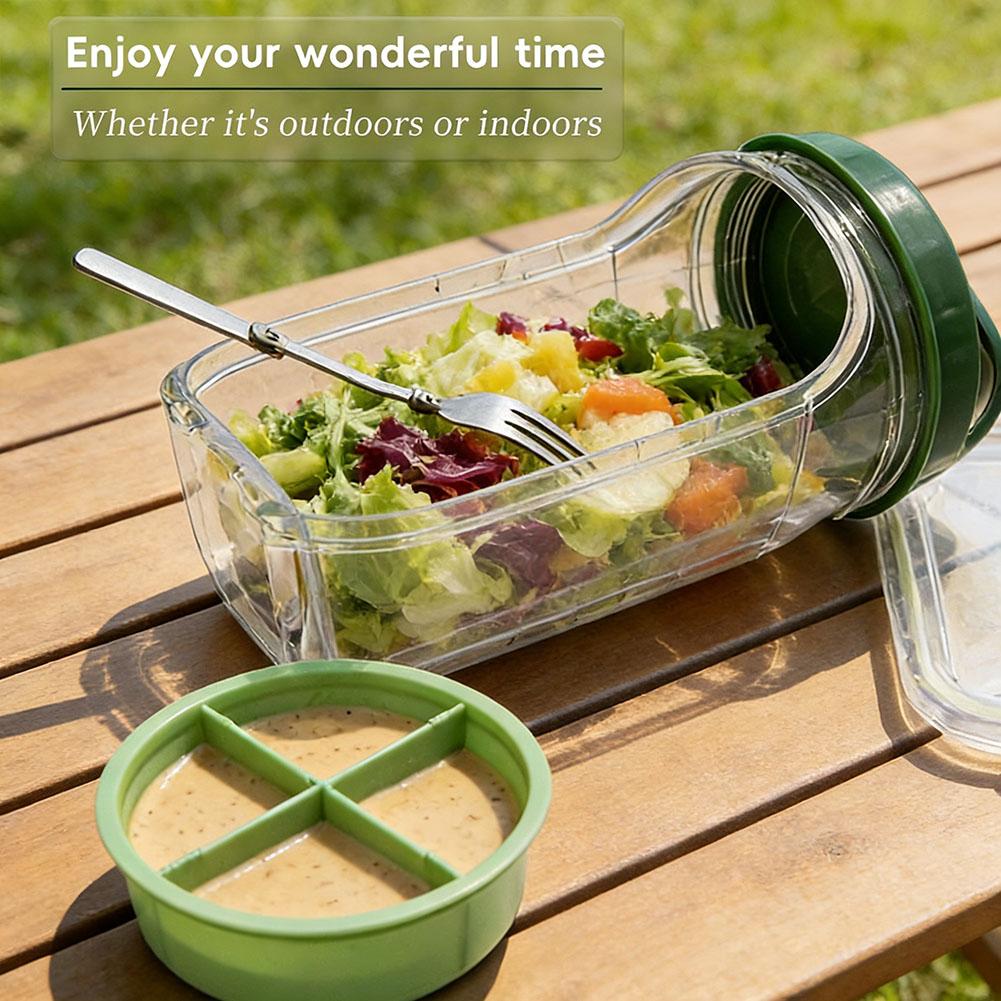 Recipiente Portátil para Ensal - Meal Prep Containers reseña y precio