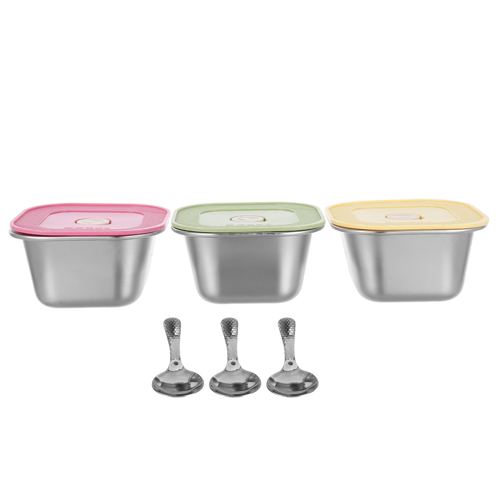 Juego de 3 Recipientes Apilabl - Meal Prep Jars With Lids reseña y precio