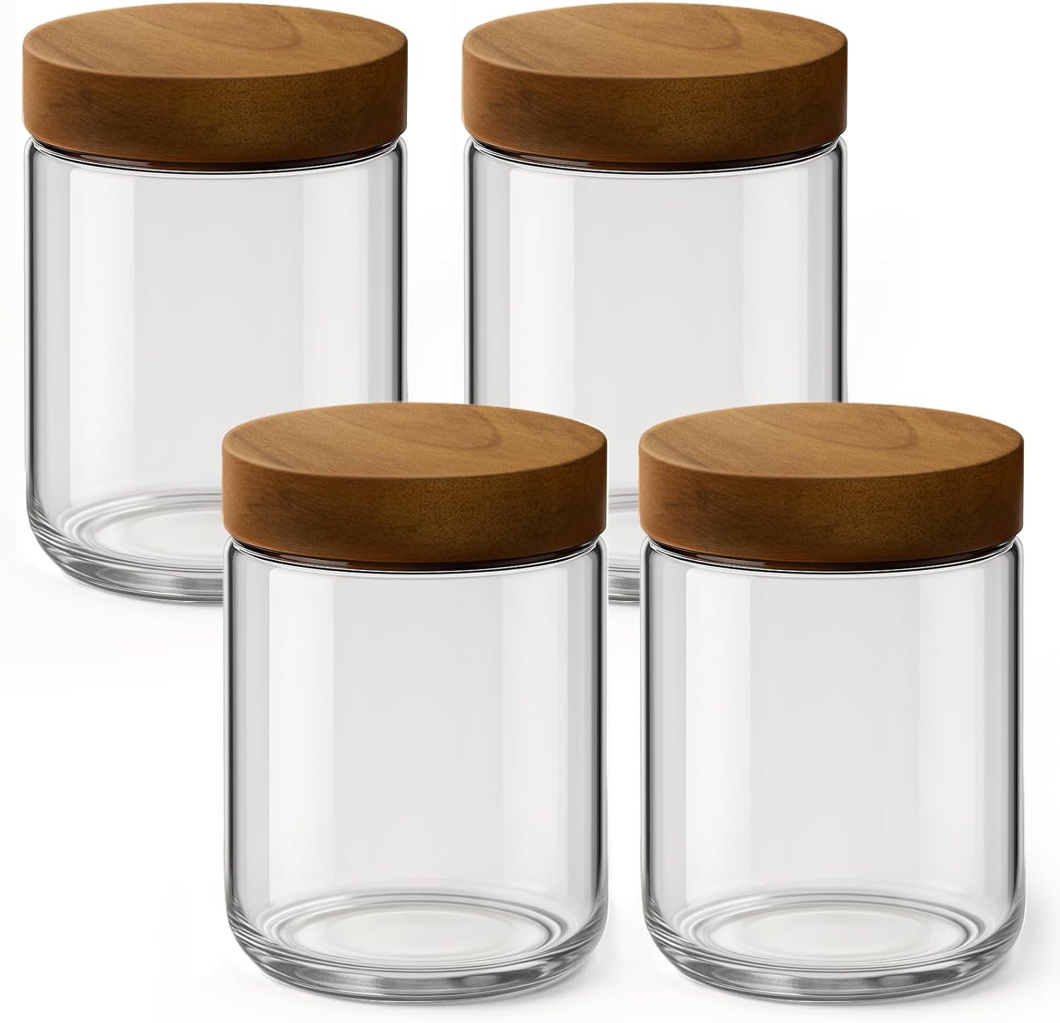 Paquete de 4 Recipientes de Vi - Meal Prep Jars With Lids reseña y precio