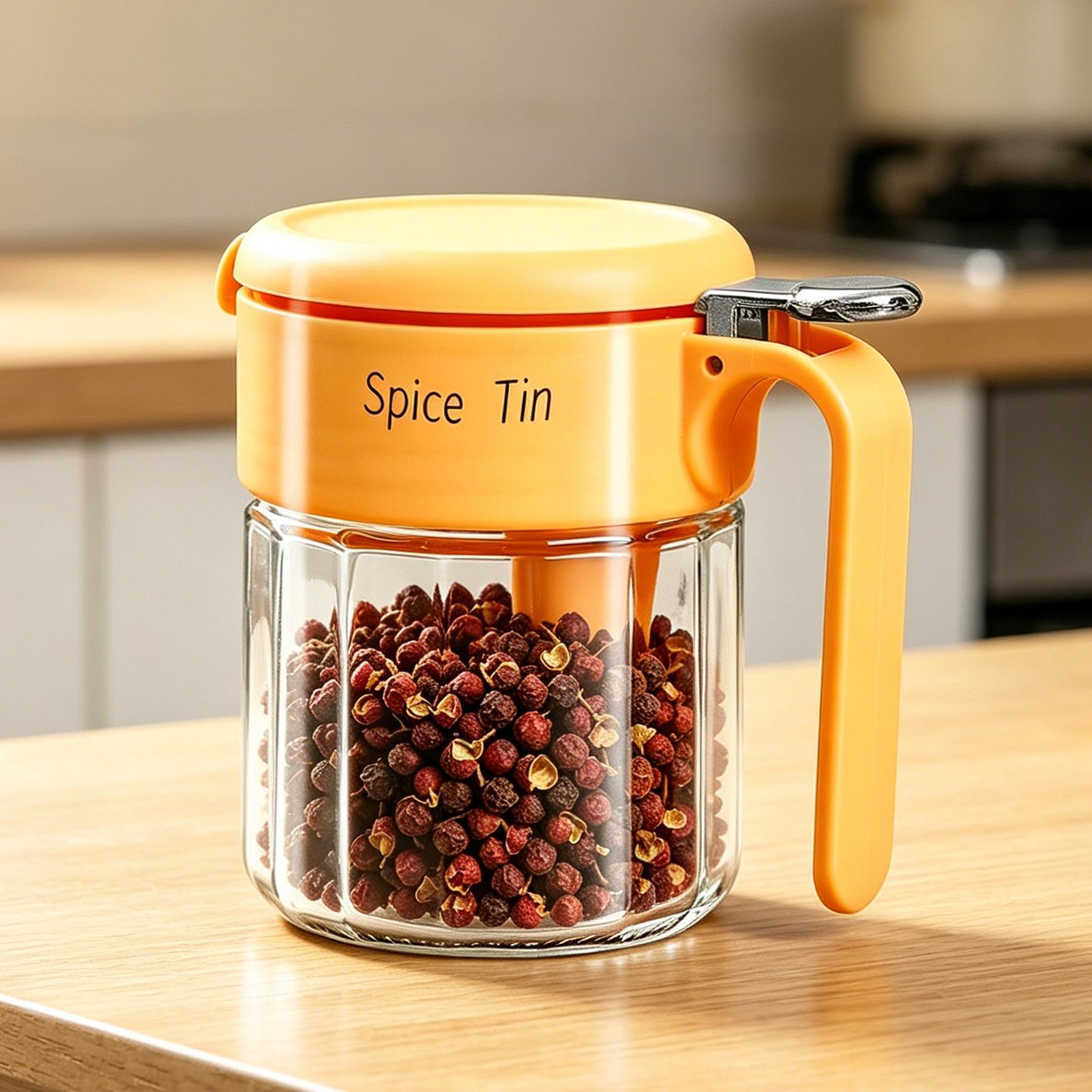 Contenedor de condimentos de 4 - Meal Prep Jars With Lids reseña y precio