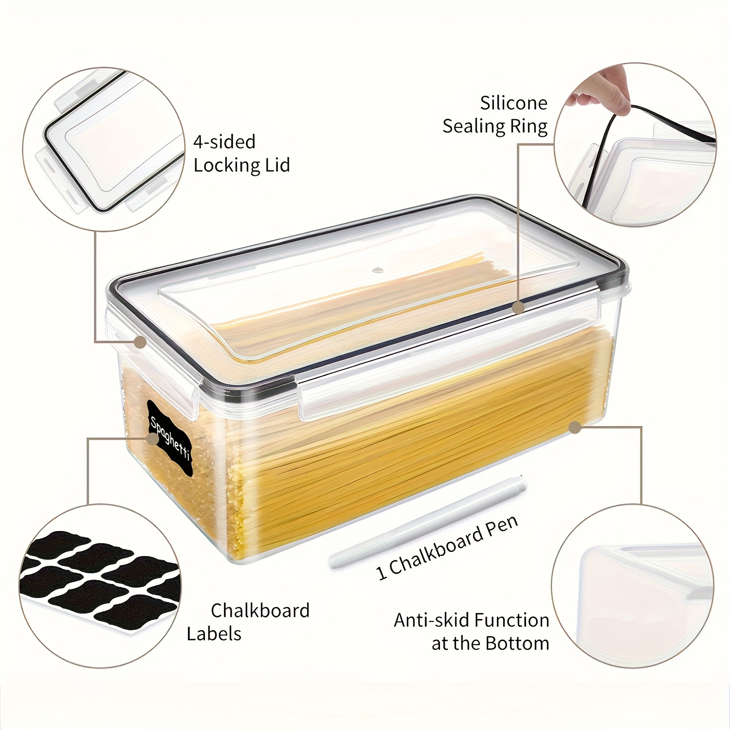 Juego de 1/2/3 Recipientes Her - Meal Prep Containers Xl reseña y precio