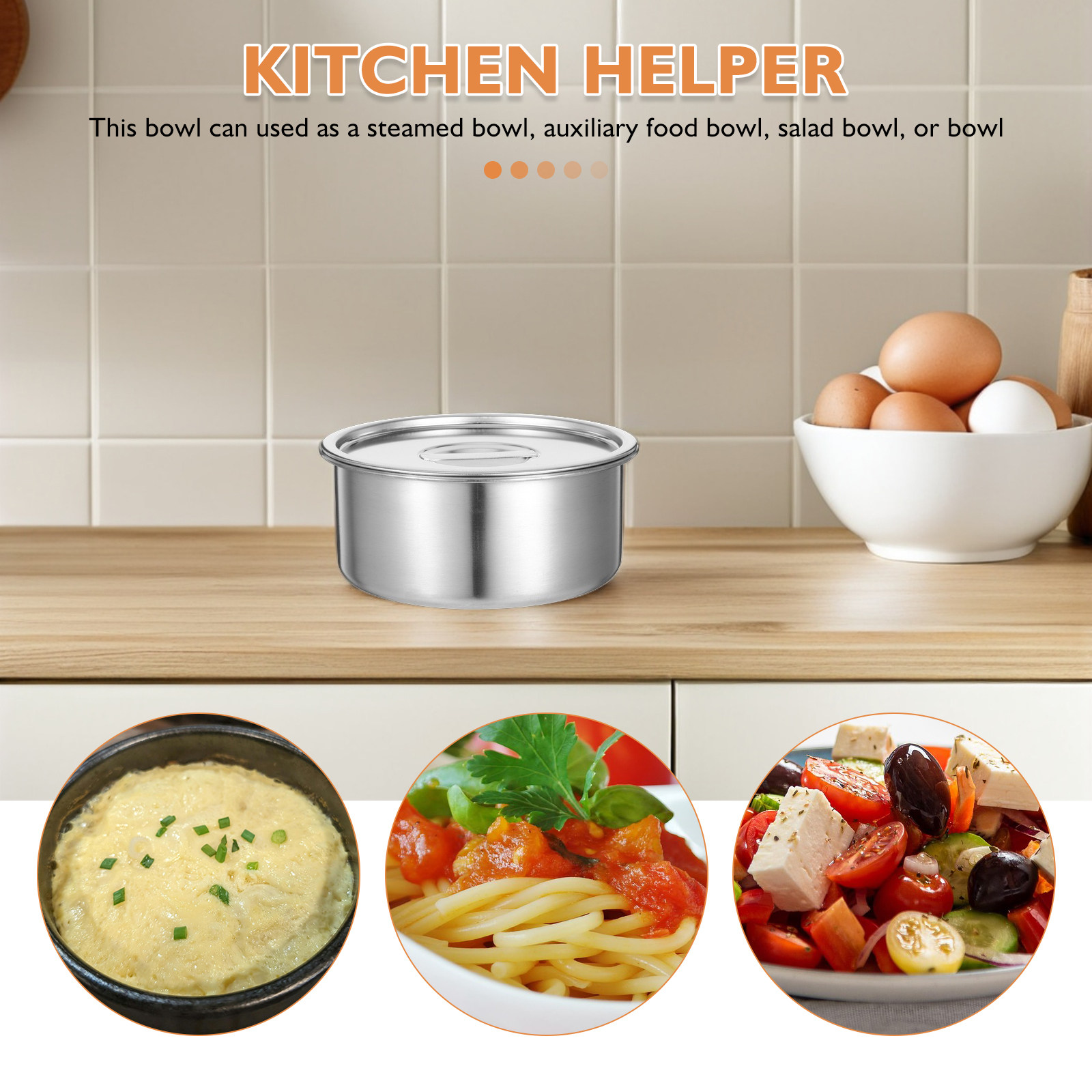Tazón para Huevos al Vapor de  - Meal Prep Containers reseña y precio
