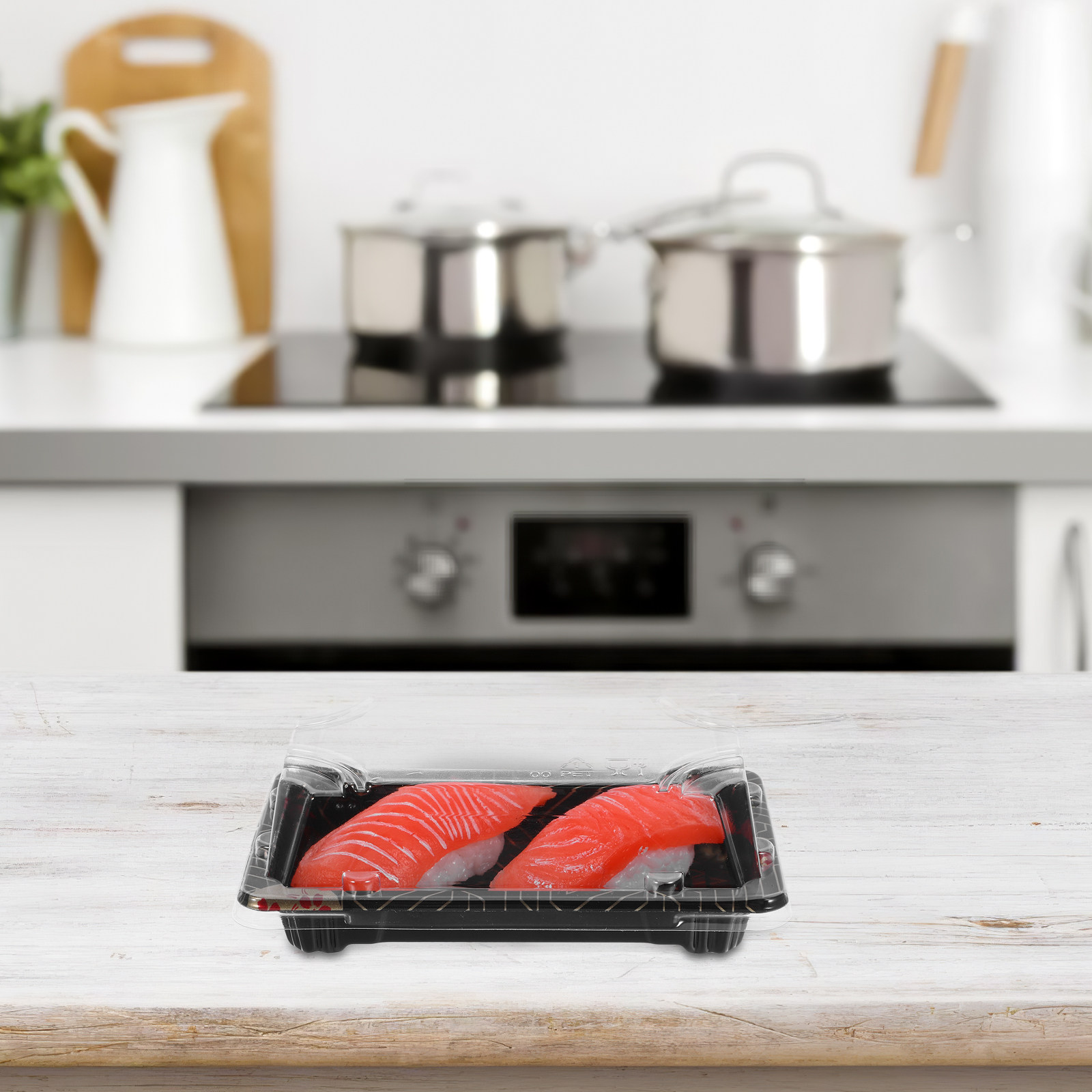 Contenedor de Sushi Estilo Jap - Meal Prep Japanese Food reseña y precio