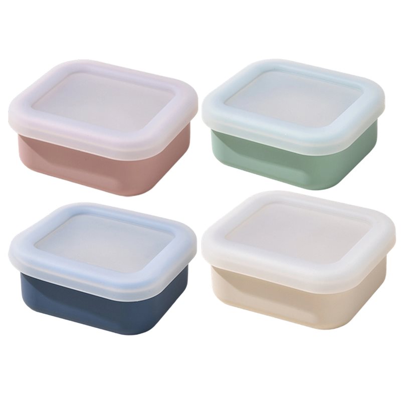 AB33-4-Pack Moldes de silicona - Meal Prep Containers reseña y precio