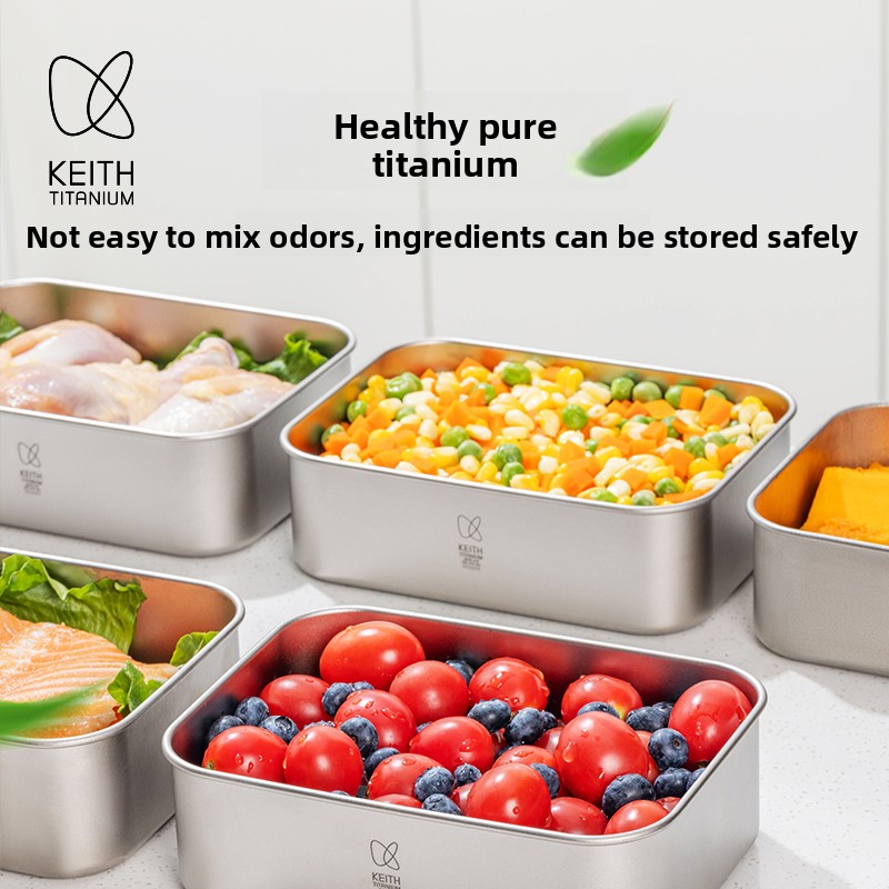 Caja de almuerzo de titanio pu - Meal Prep No Microwave reseña y precio