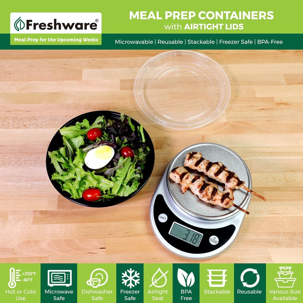 Recipientes para Preparación d - Meal Prep Containers reseña y precio