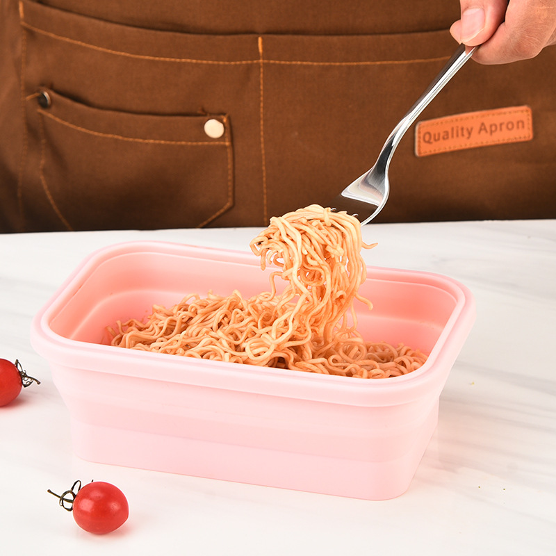 Lonchera plegable de silicona, - Meal Prep No Microwave reseña y precio