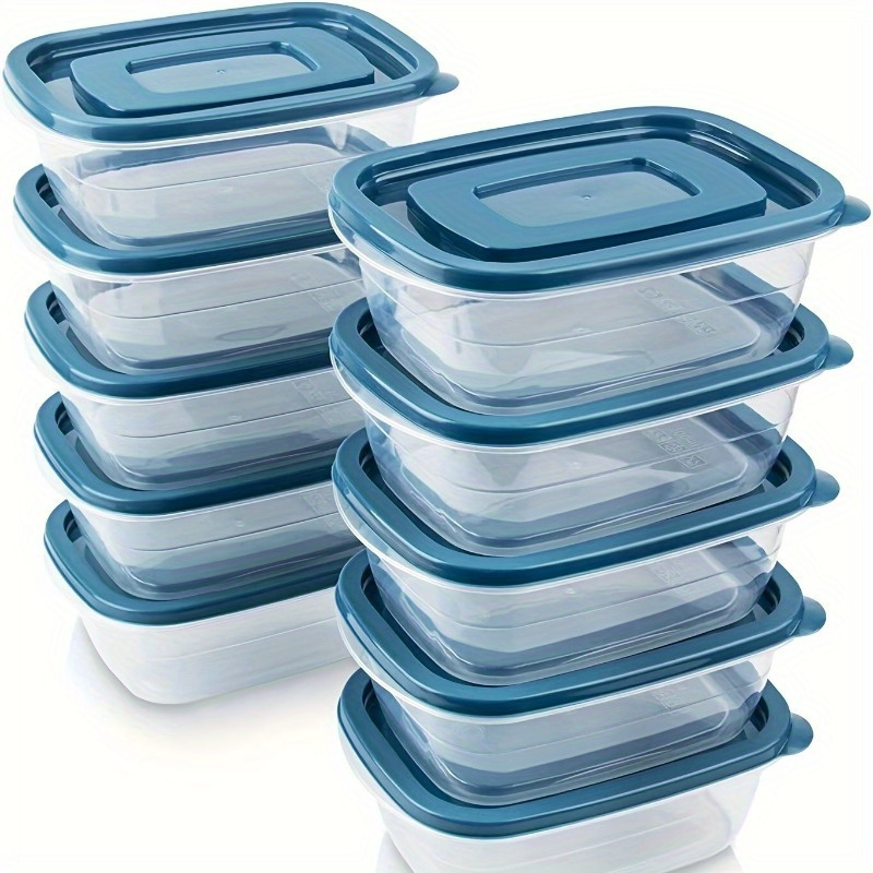 Juego de 6 Recipientes Transpa - Meal Prep Containers Xl reseña y precio