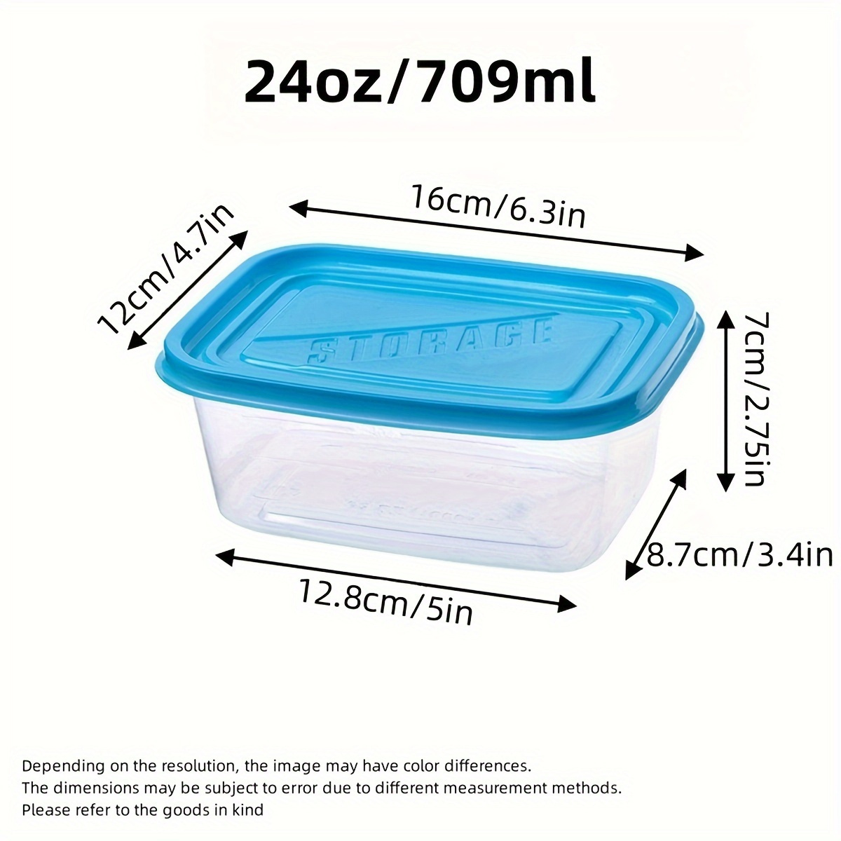 Juego de 6 Recipientes Transpa - Meal Prep Containers Xl reseña y precio