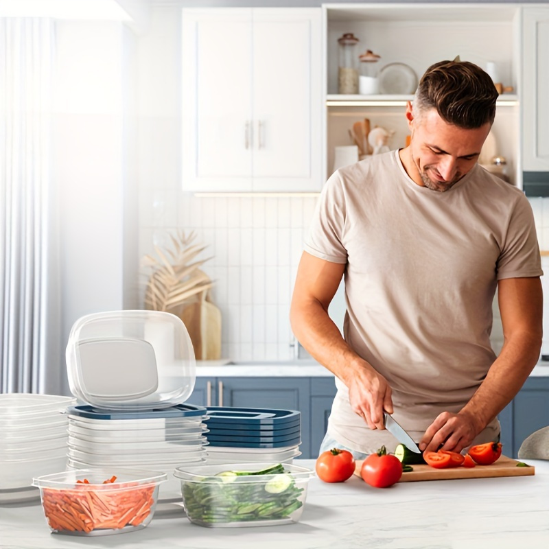 Juego de 6 Recipientes Transpa - Meal Prep Containers Xl reseña y precio
