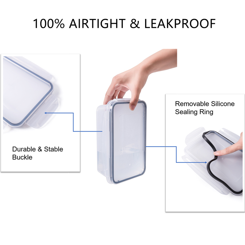 Recipientes para alimentos con - Meal Prep Containers Xl reseña y precio