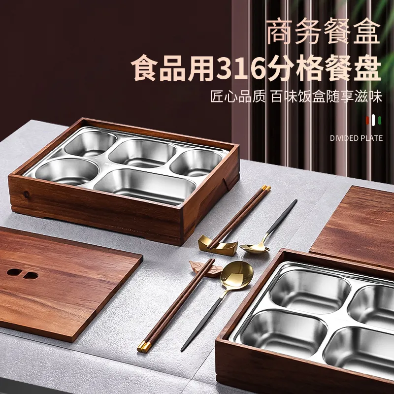 Lonchera de Nogal Negro con Pl - Meal Prep Japanese Food reseña y precio