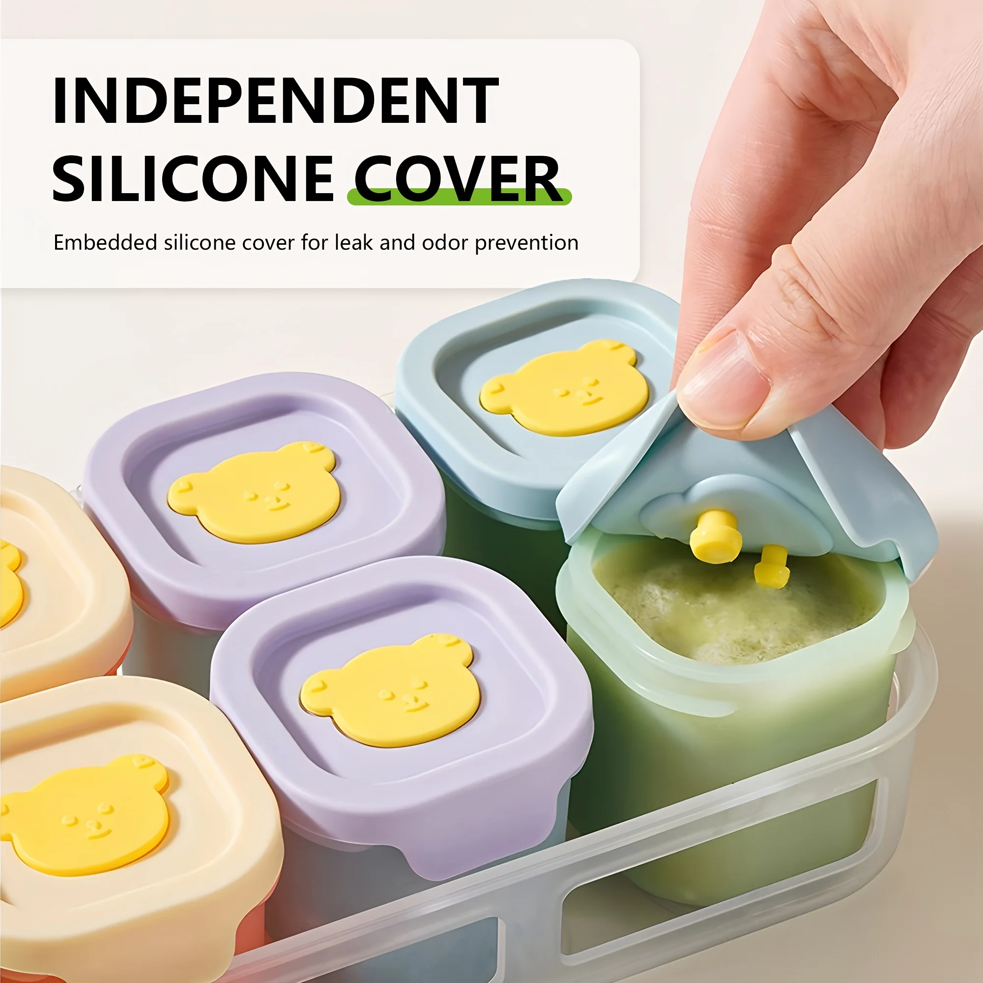 Contenedores de silicona para  - Meal Prep Jars With Lids reseña y precio
