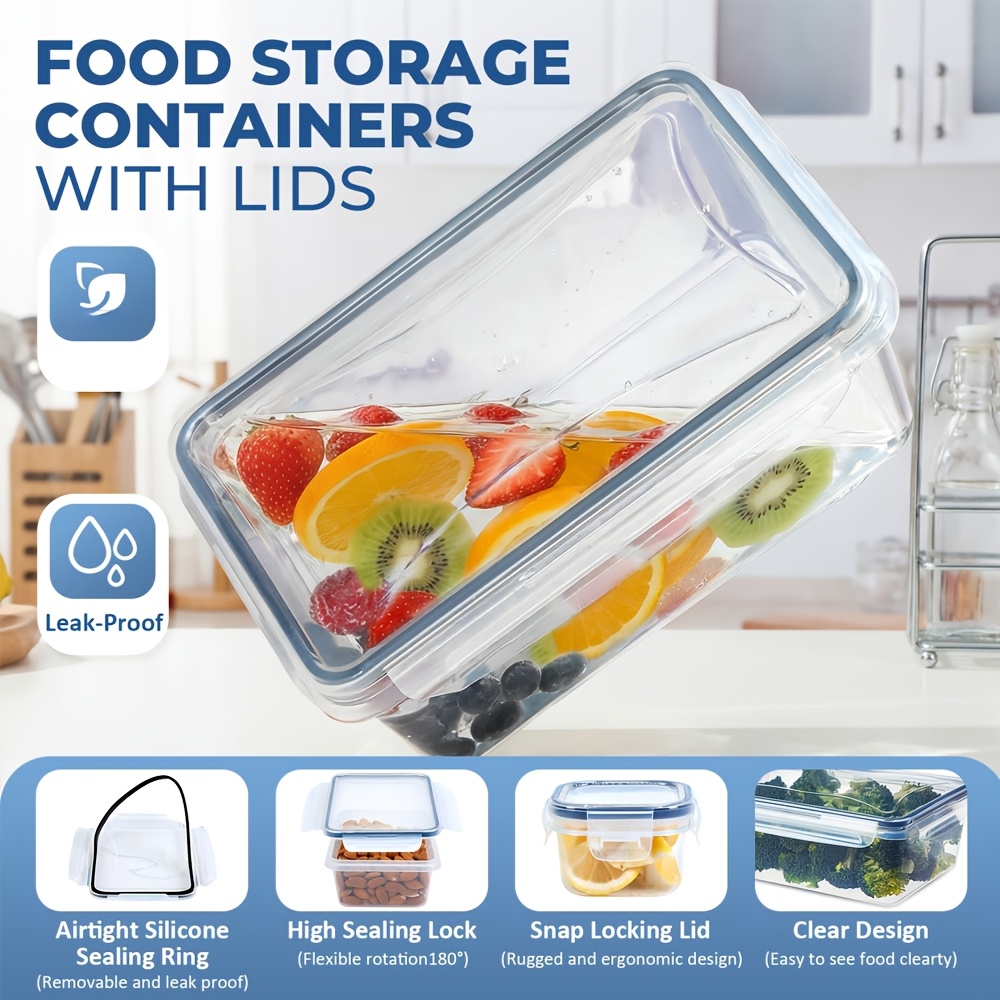 Contenedor hermético para alma - Meal Prep Containers reseña y precio
