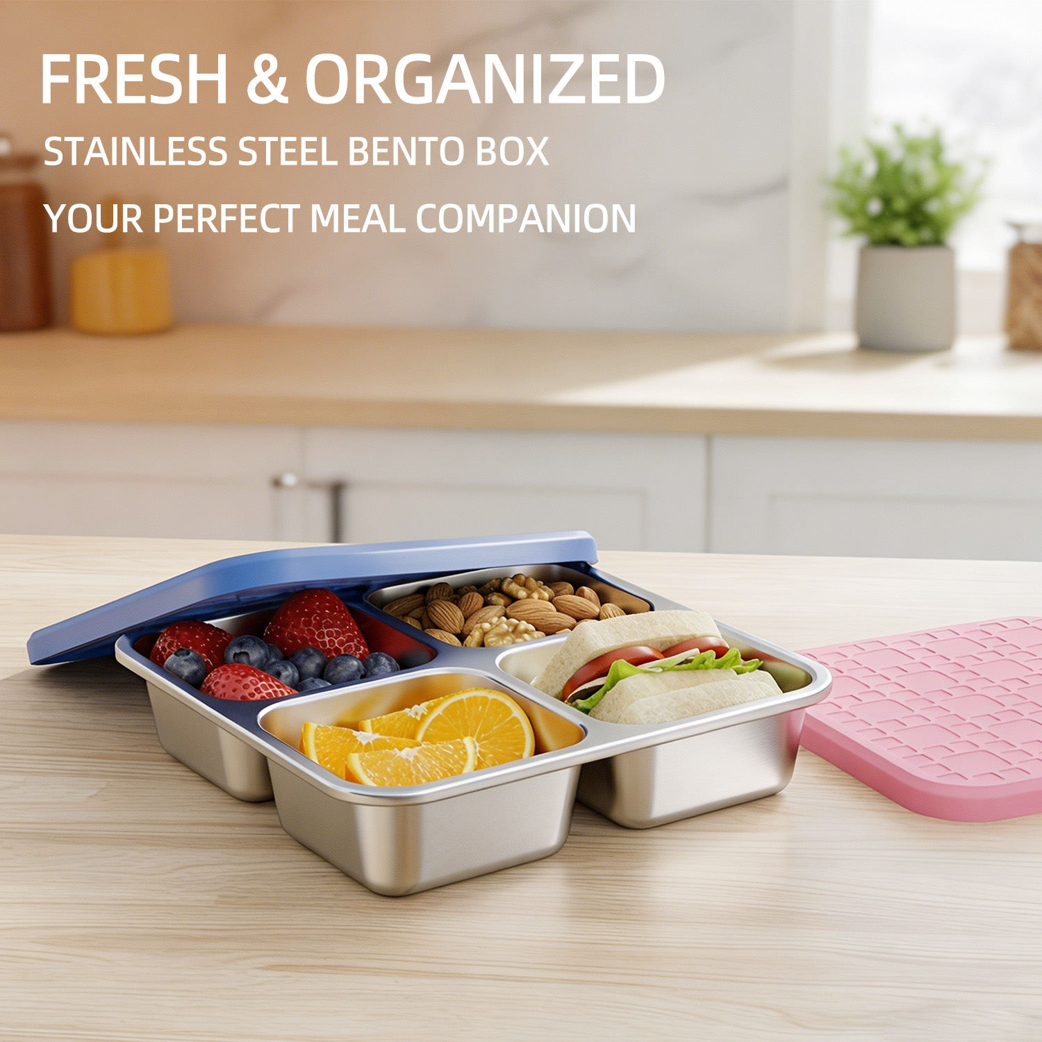 Contenedor de Almuerzo Dividid - Meal Prep Containers reseña y precio